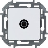 Проходная розетка TV Legrand INSPIRIA