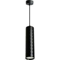 Потолочный светильник FERON ml1888 PRISM на подвесе mr16 35w, 230v, чёрный 55x200