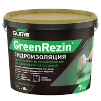 Гидроизоляция эластичная Glims GreenRezin 7 кг