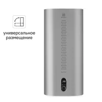 Накопительный водонагреватель электрический 50 л Electrolux EWH-50 Royal Flash Silver 2 кВт нержавеющая сталь мокрый ТЭН