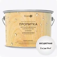 Пропитка для бани и сауны Elcon Sauna Natural