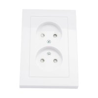 Двойная розетка Systeme Electric AtlasDesign
