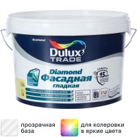 Краска фасадная Dulux Professional Diamond матовая прозрачная база BC 2.25л