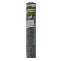 Сетка плетеная 50x1000 см, сталь