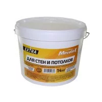 Водоэмульсионная краска для стен и потолков Movatex EXTRA