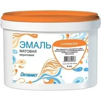 Эмаль ОПТИМИСТ матовая, 3 кг