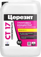 Грунтовка концентрат глубокого проникновения Церезит CT17 10 л