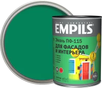 Эмаль ПФ-115 Empils PL глянцевая цвет зелёный 0.9 кг
