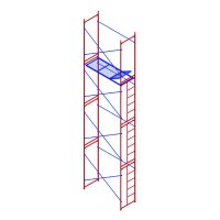 Комплект рамных лесов Мега 780