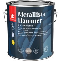 Краска для металла по ржавчине Tikkurila metallista hammer