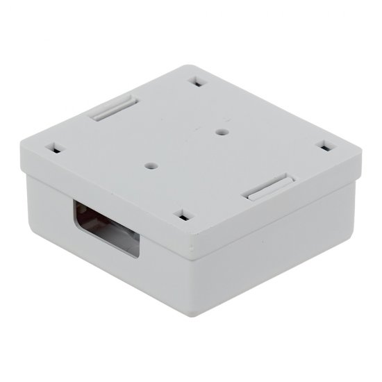 Розетка компьютерная экранированная Hyperline 8P8C CAT5e 2 гнезда (430233)