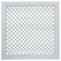 Экран для радиатора Готико 60x60 см цвет дуб серый