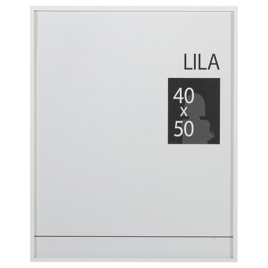 Рамка Lila 40x50 см цвет белый