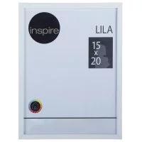 Рамка Inspire Lila 15x20 см цвет белый