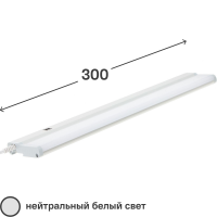 Светильник линейный светодиодный Uniel ULI-F41 с диммером 300 мм 5.5 Вт 4200 К нейтральный белый свет