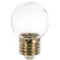 Декоративная светодиодная лампа Volpe LED-G45-1W/3000K/E27/CL/С