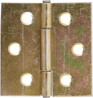 Петля оцинкованная правая 38x38 мм, сталь