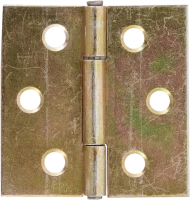 Петля оцинкованная правая 38x38 мм, сталь