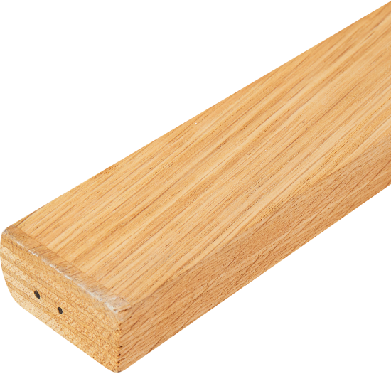 Плинтус массив дерева 240x4x4 см цвет дуб