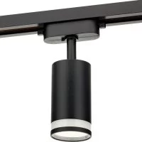 Трековый светильник однофазный Ritter Artline 40 Вт GU10 2,6 кв.м черный (59880 4)
