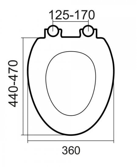 Сиденье для унитаза Jacob Delafon Brive/Patio из дюропласта с микролифтом
