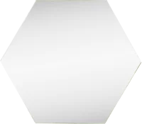Зеркальная плитка Omega Glass NNLM61 сота 20x17.3 см глянцевая цвет серебро 1 шт.