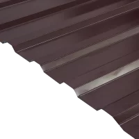 Профнастил С20 0.45 мм 1150x2000 мм RAL 8017 коричневый