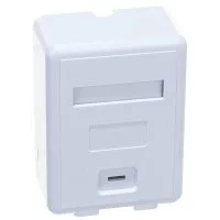 Коробка LANMASTER LAN-SA1/S-WH