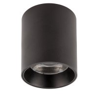 Светильник светодиодный потолочный Ritter Arton 4200К 12 Вт 5 кв.м черный IP20 (59979 1)