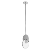 Светильник светодиодный подвесной Arte Lamp Hannah 4000К 10 Вт 1 кв.м белый/хром IP20 (A1916SP-1CC)