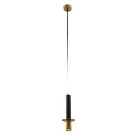 Светильник светодиодный подвесной Arte Lamp Ascella 4000К 10 Вт 1 кв.м медь IP20 (A2034SP-1BK)