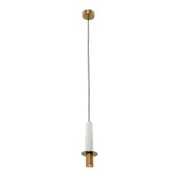Светильник светодиодный подвесной Arte Lamp Ascella 4000К 10 Вт 1 кв.м медь IP20 (A2034SP-1WH)