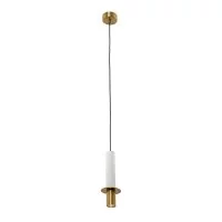 Светильник светодиодный подвесной Arte Lamp Ascella 4000К 10 Вт 1 кв.м медь IP20 (A2034SP-1WH)