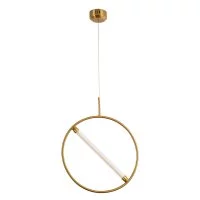 Светильник светодиодный подвесной Arte Lamp Dolores 4000К 12 Вт 2 кв.м медь IP20 (A2565SP-1PB)