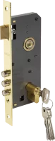 Замок врезной Apecs 2200/60-G, цвет золото