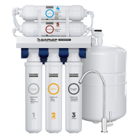 Система обратного осмоса Барьер Waterfort OSMO быстросъемный 5 ступеней бак 12 л кран в комплекте