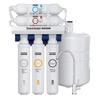 Система обратного осмоса Барьер Waterfort OSMO быстросъемный 5 ступеней бак 12 л кран в комплекте