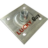 Облегченная оцинкованная опорная пластина Lucky Guy 200 01 6060 М10 0р