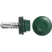 Кровельный саморез swfs ZP 5,5х19 RAL-6005 3500 шт.