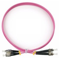Дуплексный оптический патч-корд TopLan DPC-TOP-OM4-FC/P-ST/P-0.5