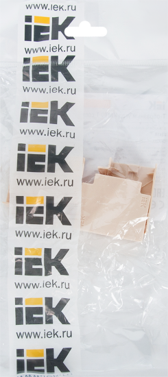 Тройник для кабель-канала IEK 25x16 мм цвет сосна 4 шт.