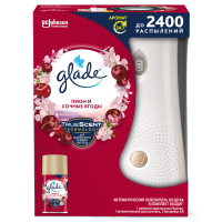 Освежитель воздуха автоматический Glade Automatic «Пион и сочные ягоды» основной блок