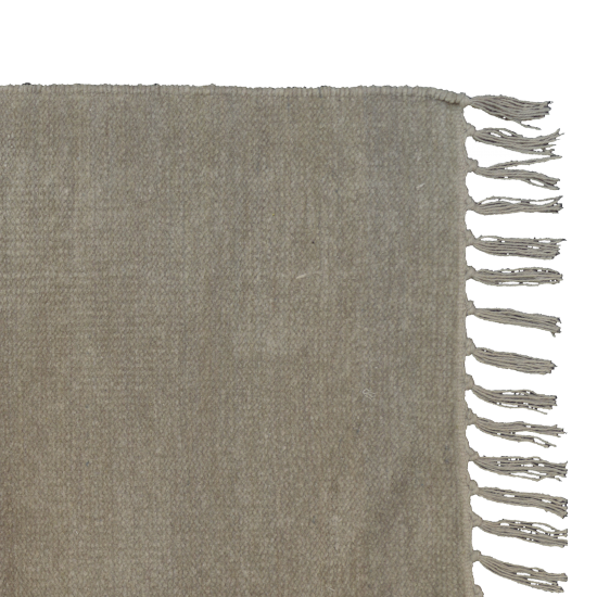 Коврик декоративный хлопок Inspire Manoa 50x80 см цвет серый