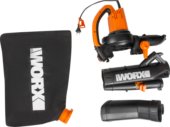 Пылесос-воздуходувка садовый электрический WP506E 3000 Вт