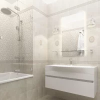 Плитка настенная Шахтинская Плитка Дора 20x30 см 1.44 м² цвет светло-бежевый