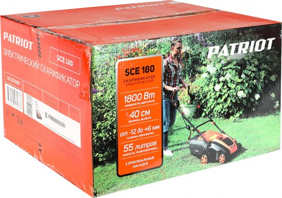 Скарификатор электрический PATRIOT SCE 180, 1800 Вт