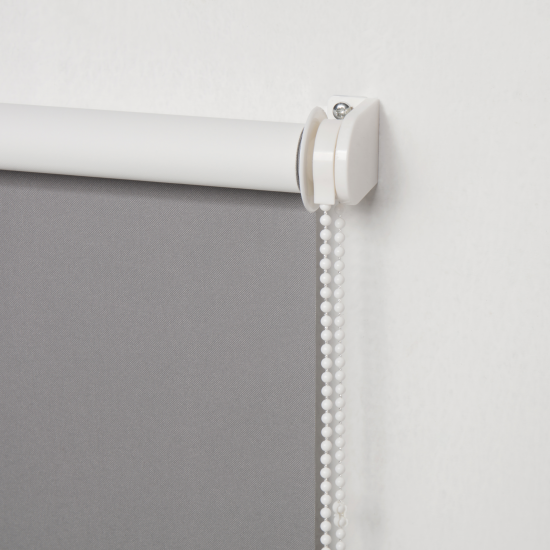 Штора рулонная блэкаут Inspire Santos 60x160 см серая
