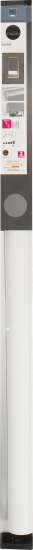 Штора рулонная блэкаут Inspire Santos 60x160 см серая