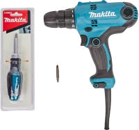 Дрель-шуруповерт сетевая Makita DF0300X1, 320 Вт