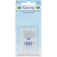 Иглы для бытовых швейных машин универсальные Gamma NU №110/18